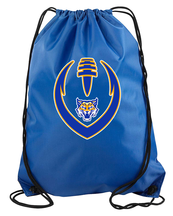 Wheeling HS Football Full Football - Drawstring Bag