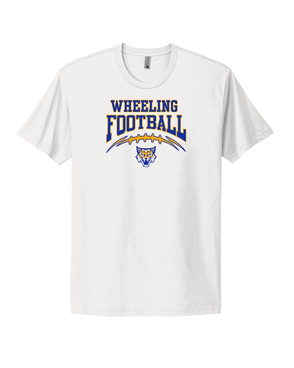 Wheeling HS Football School Football - Mens Select Cotton T-Shirt