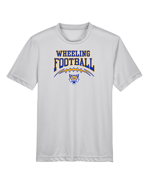 Wheeling HS Football School Football - Youth Performance Shirt