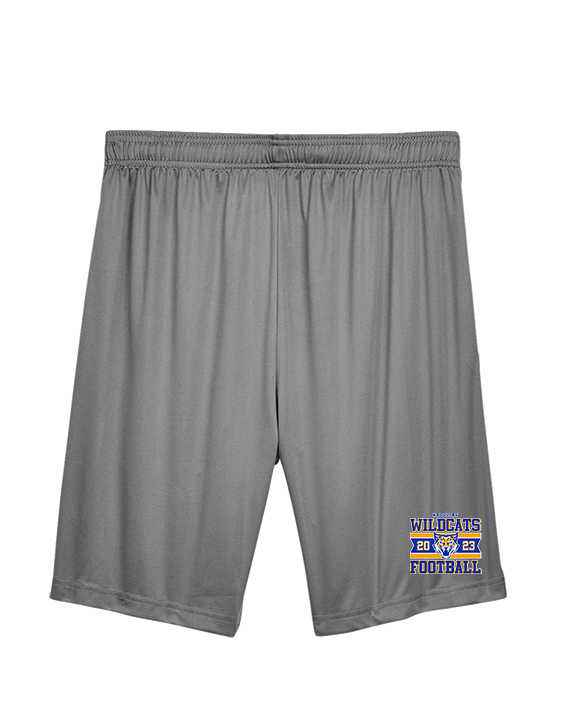 Wheeling HS Football Stamp - Mens Training Shorts with Pockets