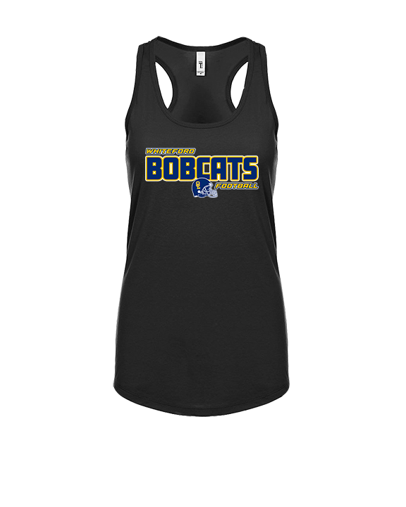 Whiteford HS Football Bold - Womens Tank Top