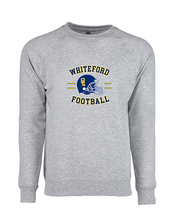 Whiteford HS Football Curve - Crewneck Sweatshirt