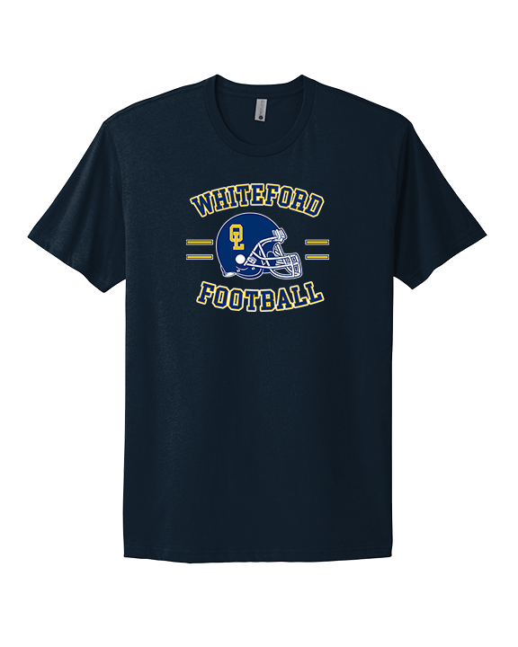 Whiteford HS Football Curve - Mens Select Cotton T-Shirt