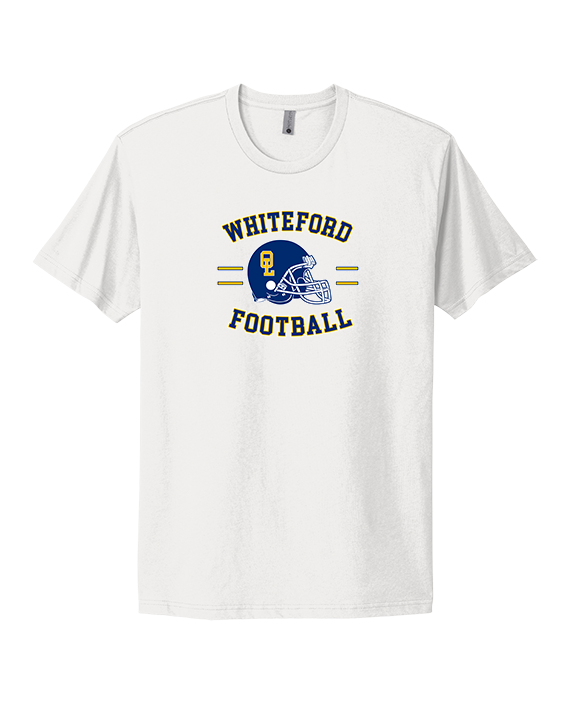 Whiteford HS Football Curve - Mens Select Cotton T-Shirt
