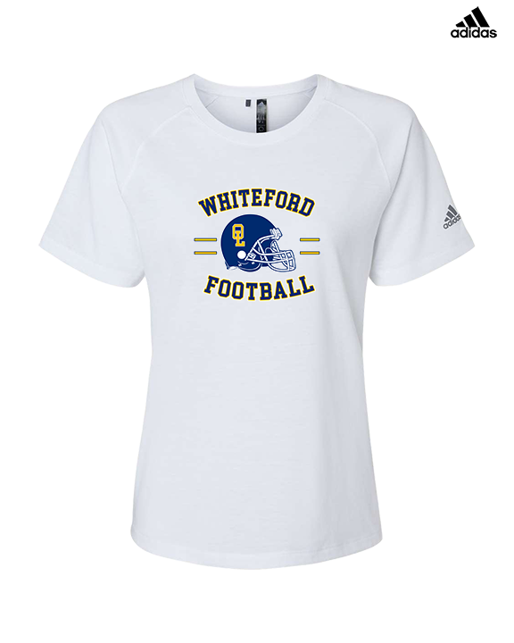 Whiteford HS Football Curve - Womens Adidas Performance Shirt