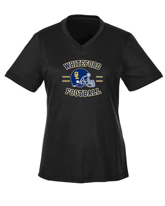 Whiteford HS Football Curve - Womens Performance Shirt