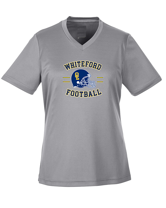 Whiteford HS Football Curve - Womens Performance Shirt