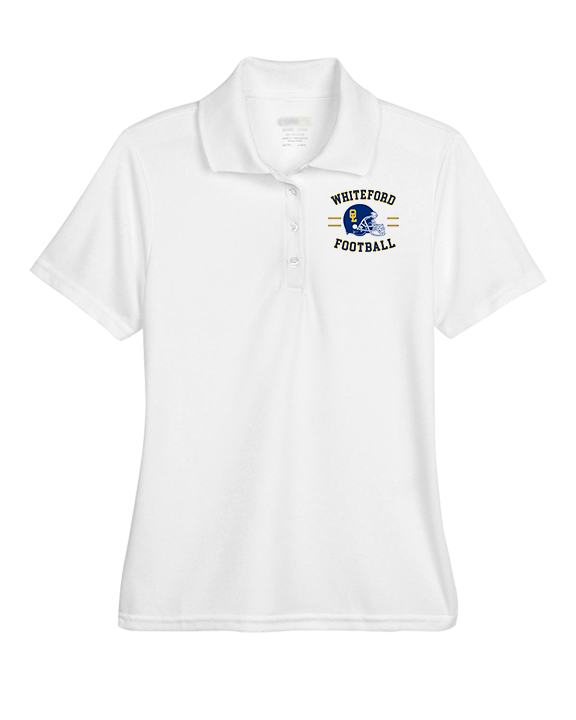 Whiteford HS Football Curve - Womens Polo
