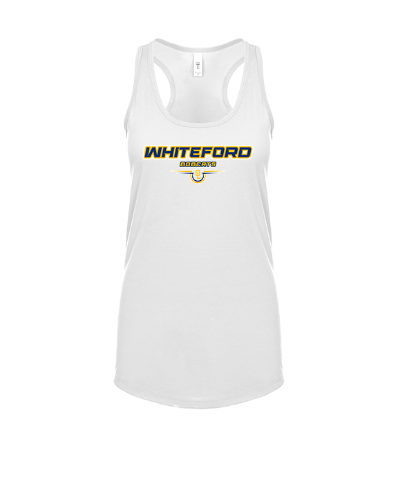 Whiteford HS Football Design - Womens Tank Top