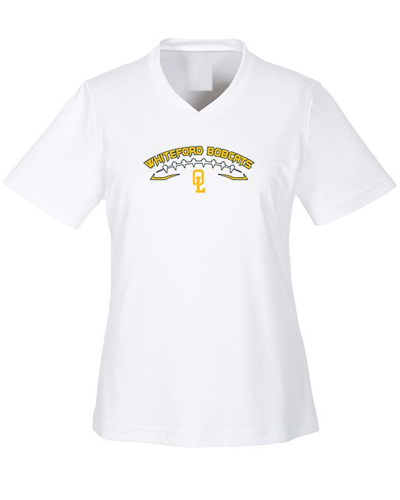 Whiteford HS Football Logo Custom 02 - Womens Performance Shirt