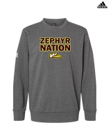 Whitehall HS Cheerleading Nation - Mens Adidas Crewneck