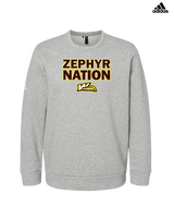Whitehall HS Cheerleading Nation - Mens Adidas Crewneck