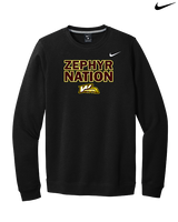 Whitehall HS Cheerleading Nation - Mens Nike Crewneck