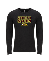Whitehall HS Cheerleading Nation - Tri-Blend Long Sleeve