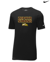 Whitehall HS Cheerleading Strong - Mens Nike Cotton Poly Tee