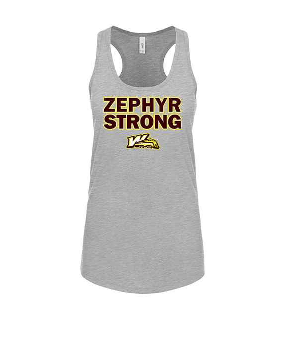 Whitehall HS Cheerleading Strong - Womens Tank Top