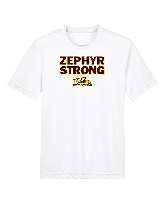 Whitehall HS Cheerleading Strong - Youth Performance Shirt