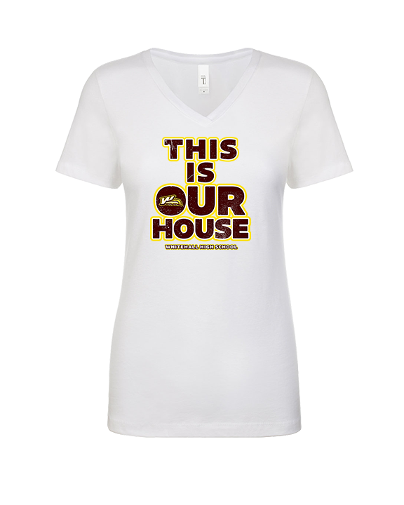 Whitehall HS Cheerleading TIOH - Womens Vneck
