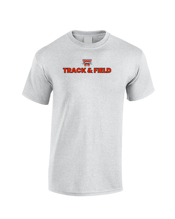 Whitewater HS Track & Field Logo - Cotton T-Shirt