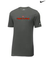 Whitewater HS Track & Field Logo - Mens Nike Cotton Poly Tee