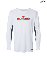 Whitewater HS Track & Field Logo - Mens Oakley Longsleeve
