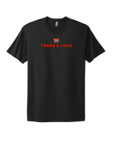 Whitewater HS Track & Field Logo - Mens Select Cotton T-Shirt