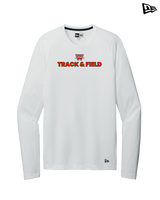 Whitewater HS Track & Field Logo - New Era Performance Long Sleeve
