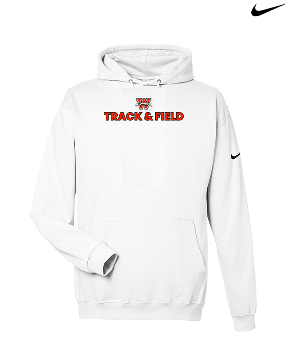 Whitewater HS Track & Field Logo - Nike Club Fleece Hoodie