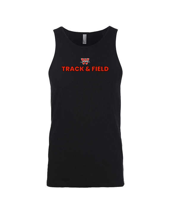 Whitewater HS Track & Field Logo - Tank Top