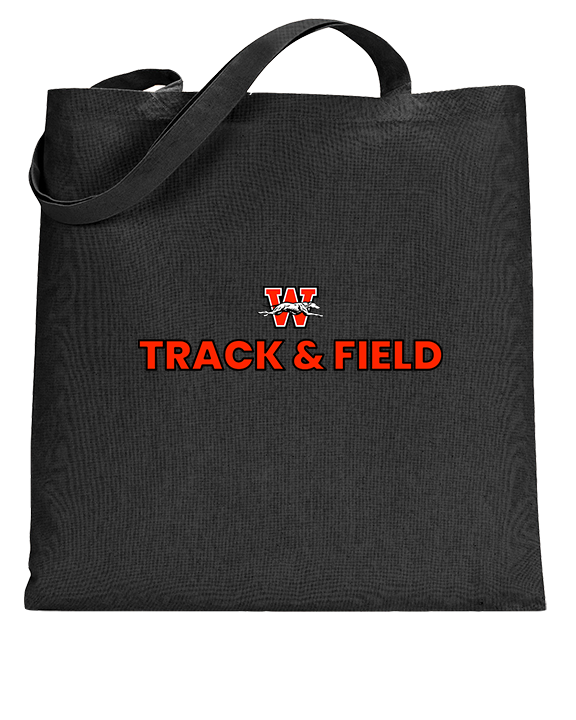 Whitewater HS Track & Field Logo - Tote