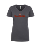 Whitewater HS Track & Field Logo - Womens V-Neck