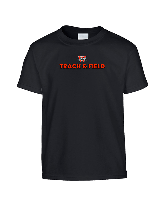 Whitewater HS Track & Field Logo - Youth Shirt