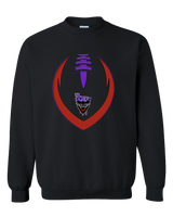 Jokers 9U Whole Football Purple - Crewneck Sweatshirt
