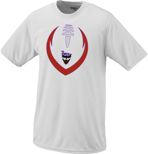 Jokers 9U Whole Football White - Performance T-Shirt
