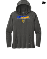 Will C Wood HS Football Cut - New Era Tri-Blend Hoodie