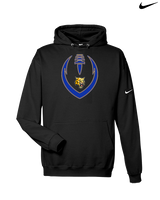 Will C Wood HS Football Full Football - Nike Club Fleece Hoodie