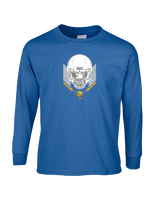 Will C Wood HS Football Skull Crusher - Cotton Longsleeve