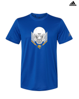 Will C Wood HS Football Skull Crusher - Mens Adidas Performance Shirt