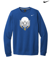 Will C Wood HS Football Skull Crusher - Mens Nike Crewneck