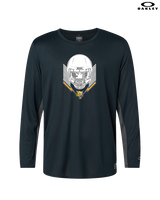 Will C Wood HS Football Skull Crusher - Mens Oakley Longsleeve