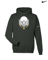 Will C Wood HS Football Skull Crusher - Nike Club Fleece Hoodie