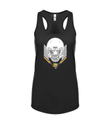 Will C Wood HS Football Skull Crusher - Womens Tank Top