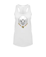 Will C Wood HS Football Skull Crusher - Womens Tank Top
