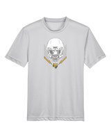 Will C Wood HS Football Skull Crusher - Youth Performance Shirt