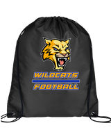 Will C Wood HS Football Split - Drawstring Bag