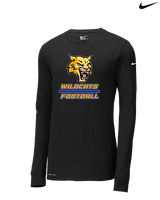Will C Wood HS Football Split - Mens Nike Longsleeve