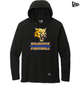 Will C Wood HS Football Split - New Era Tri-Blend Hoodie