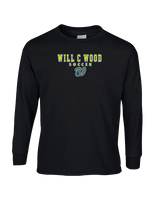 Will C Wood HS Girls Soccer Block 1 - Cotton Longsleeve