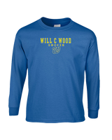 Will C Wood HS Girls Soccer Block 1 - Cotton Longsleeve