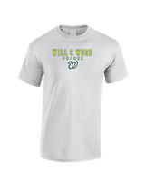 Will C Wood HS Girls Soccer Block 1 - Cotton T-Shirt